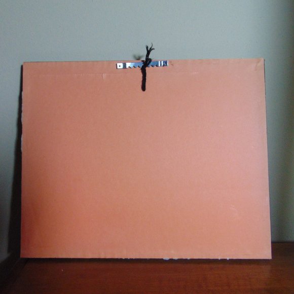 Sunset, Original Acrylic Painting, 9 x 12, Vibrant Colors - Picture 6 of 7